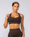 Muscle Nation Sports Bras Elite Support Bra - Cocoa