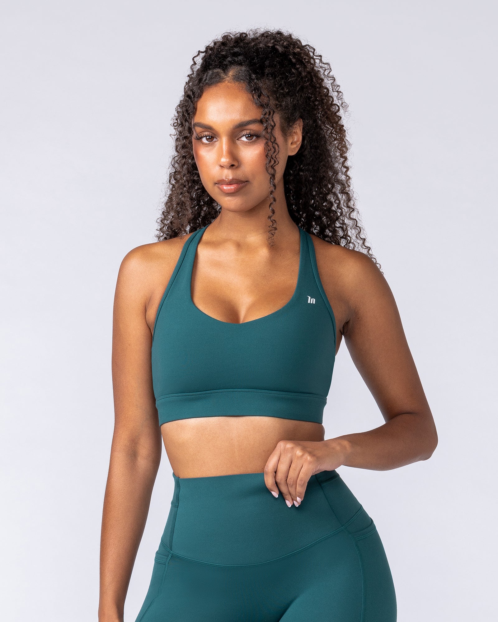 Muscle Nation Sports Bras Elite Support Bra - Hunter Green