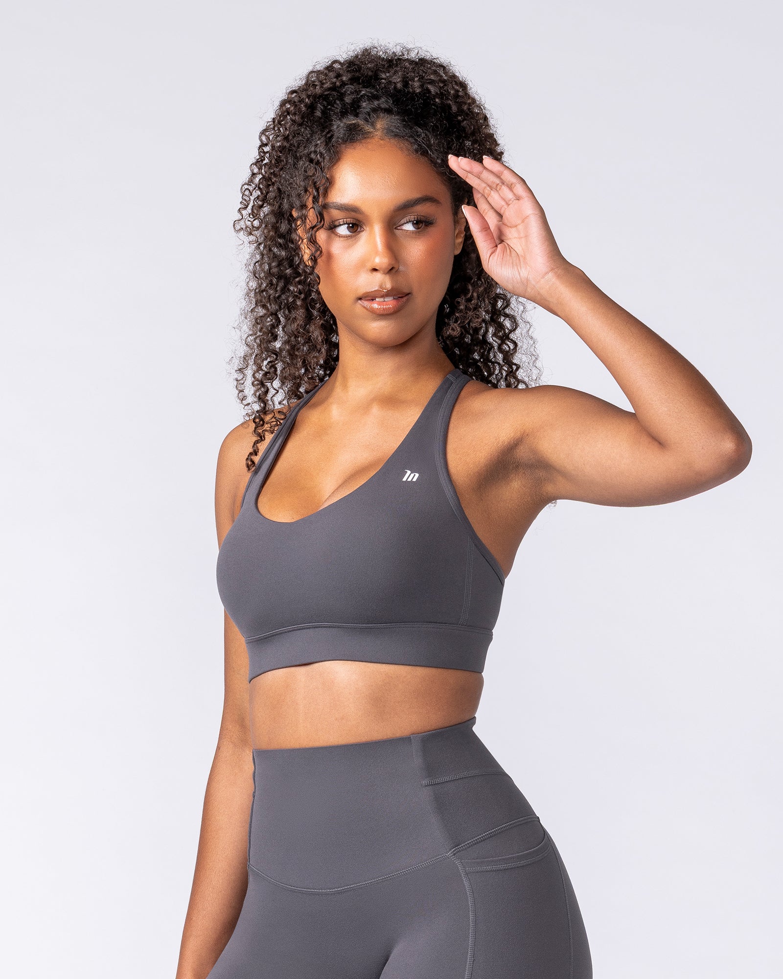 Muscle Nation Sports Bras Elite Support Bra - Phantom