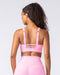 Muscle Nation Sports Bras Elite Support Bra - Pink Frosting