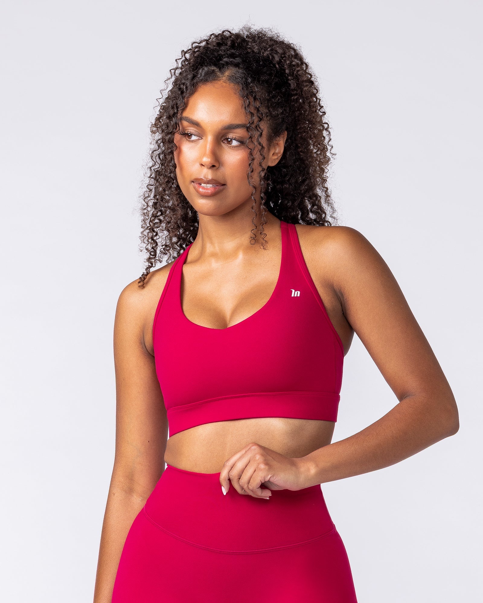 Muscle Nation Sports Bras Elite Support Bra - Wild Berry