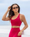 Muscle Nation Sports Bras Elite Support Bra - Wild Berry