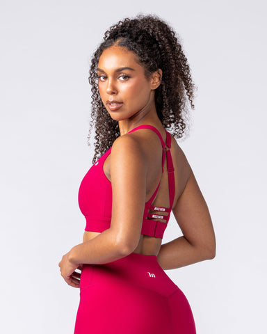 Muscle Nation Sports Bras Elite Support Bra - Wild Berry