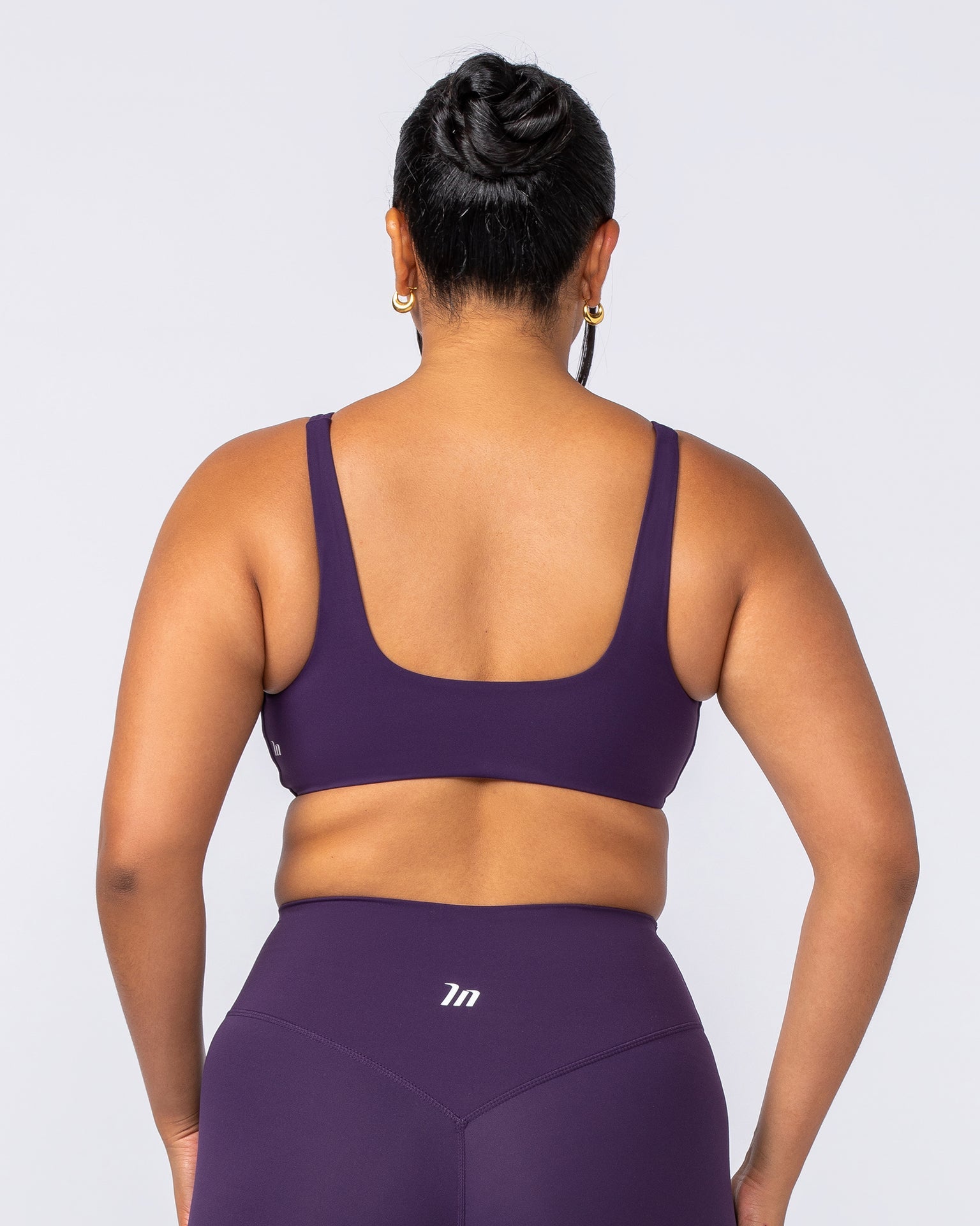 Muscle Nation Sports Bras Embody Bralette - Dark Purple