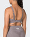 Muscle Nation Sports Bras Enhance Bra - Pearl Grey