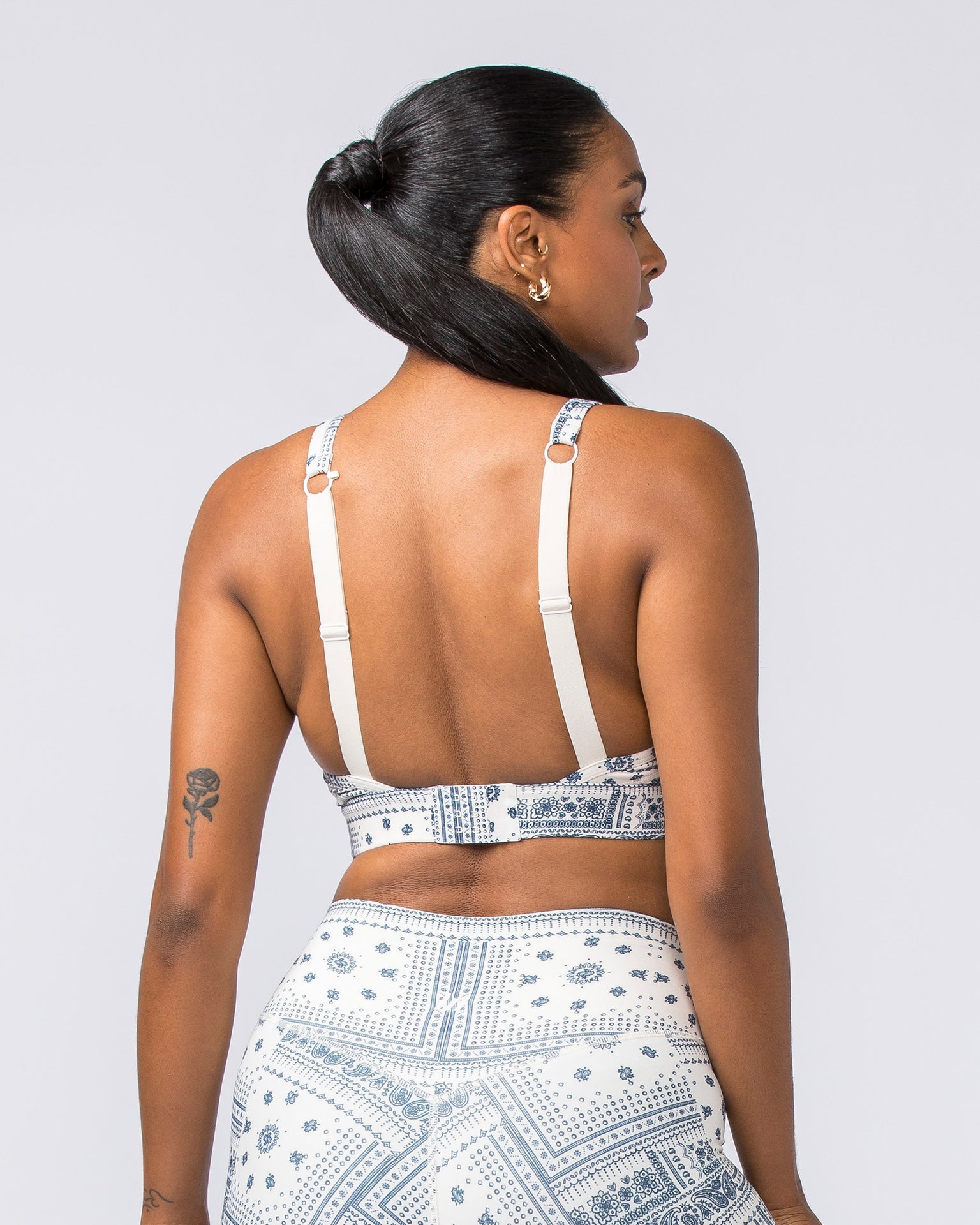 Muscle Nation Sports Bras Enhance Bra - Sahara Paisley Print