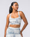 Muscle Nation Sports Bras Enhance Bra - Sahara Paisley Print