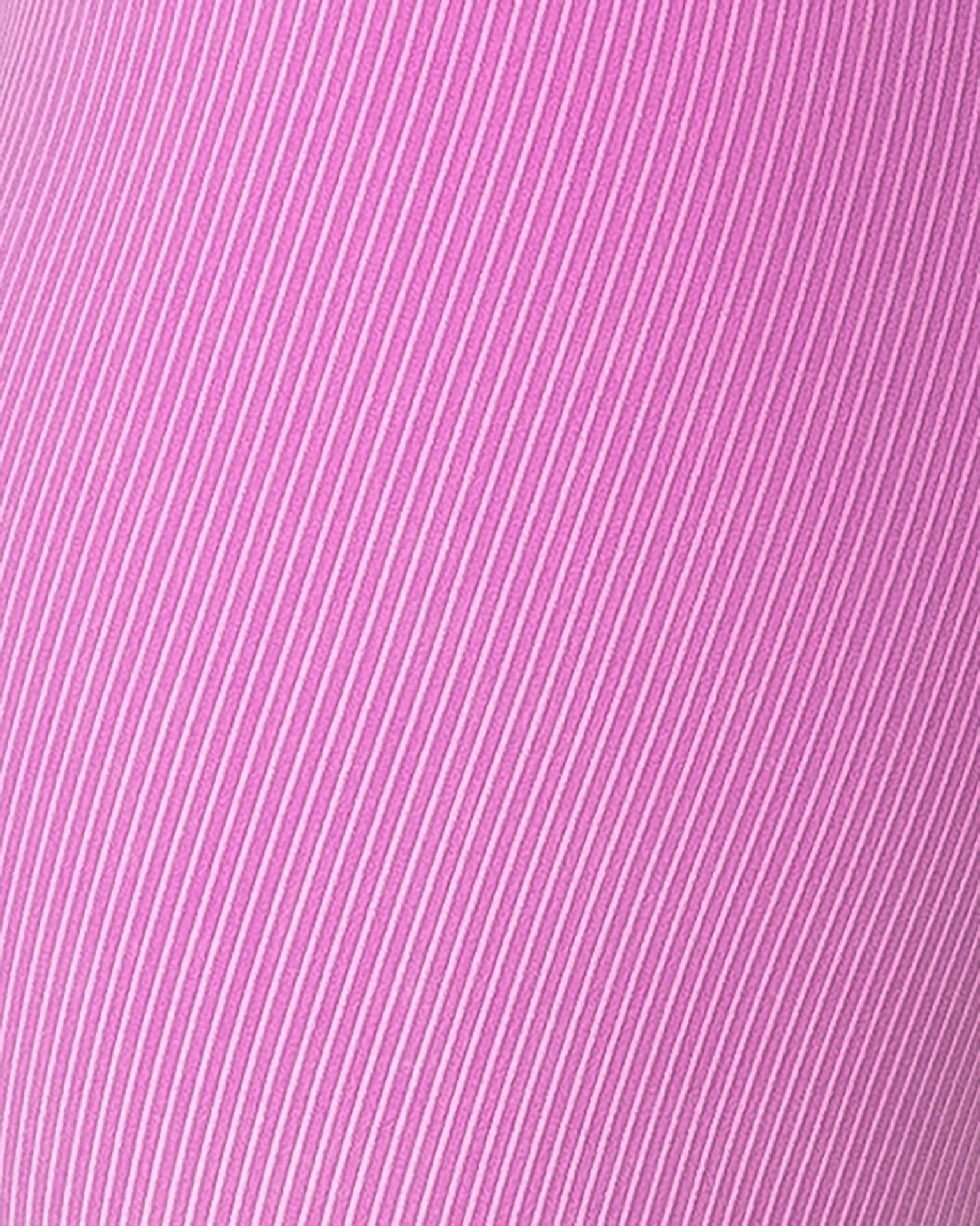 Muscle Nation Sports Bras Essence Vintage Rib Bralette - Washed Dahlia