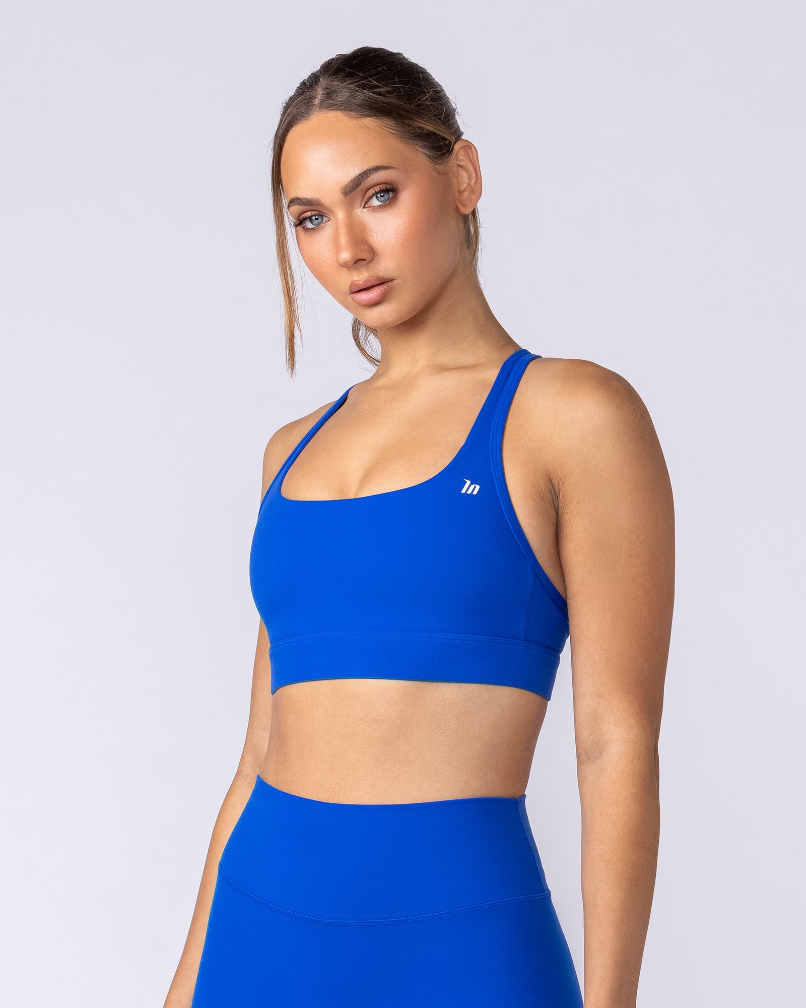 Muscle Nation Sports Bras Everyday Everything Bra - Bondi Blue