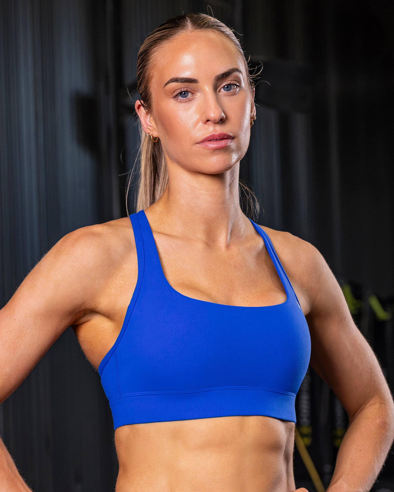 Muscle Nation Sports Bras Everyday Everything Bra - Bondi Blue