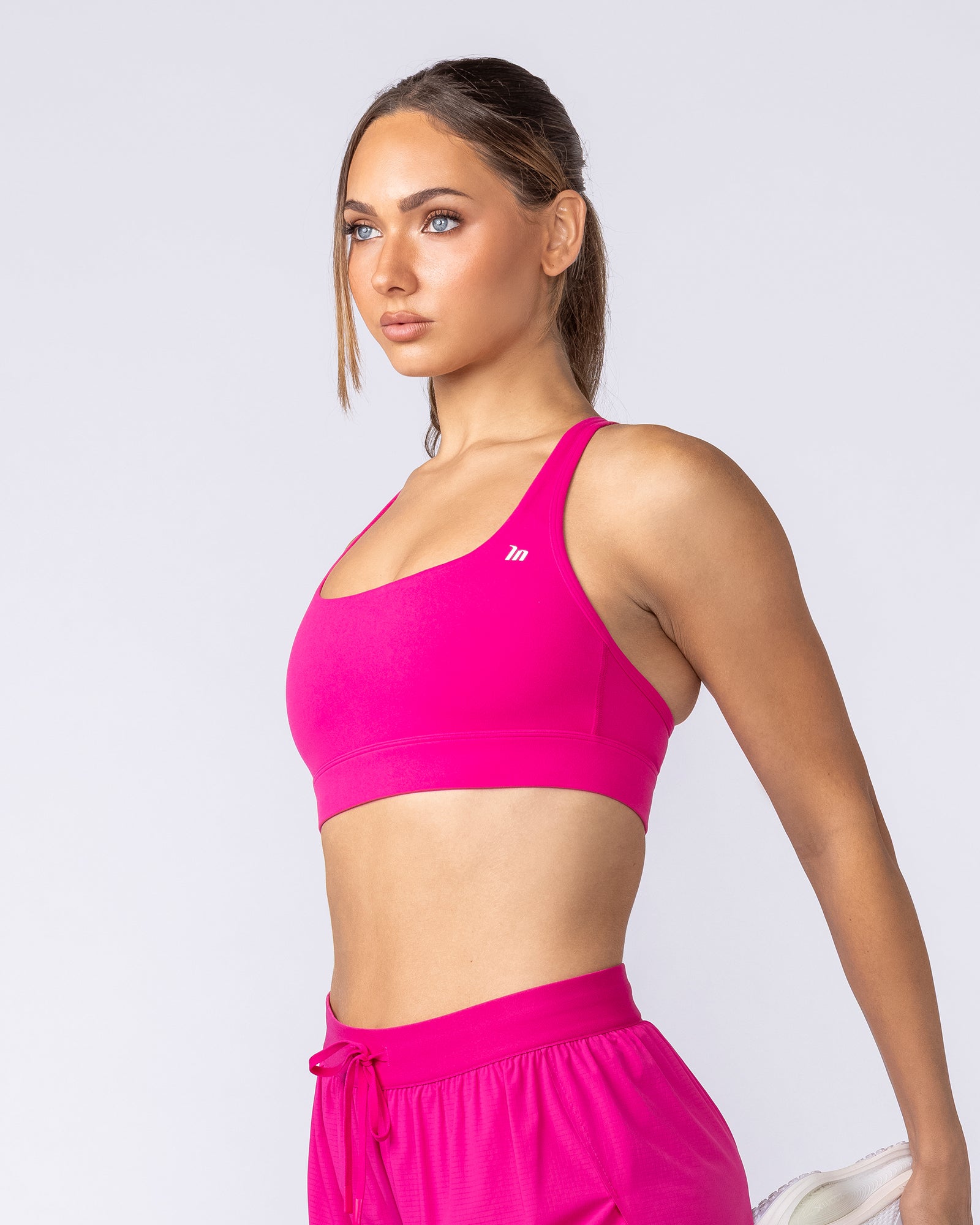 Muscle Nation Sports Bras Everyday Everything Bra - Raspberry