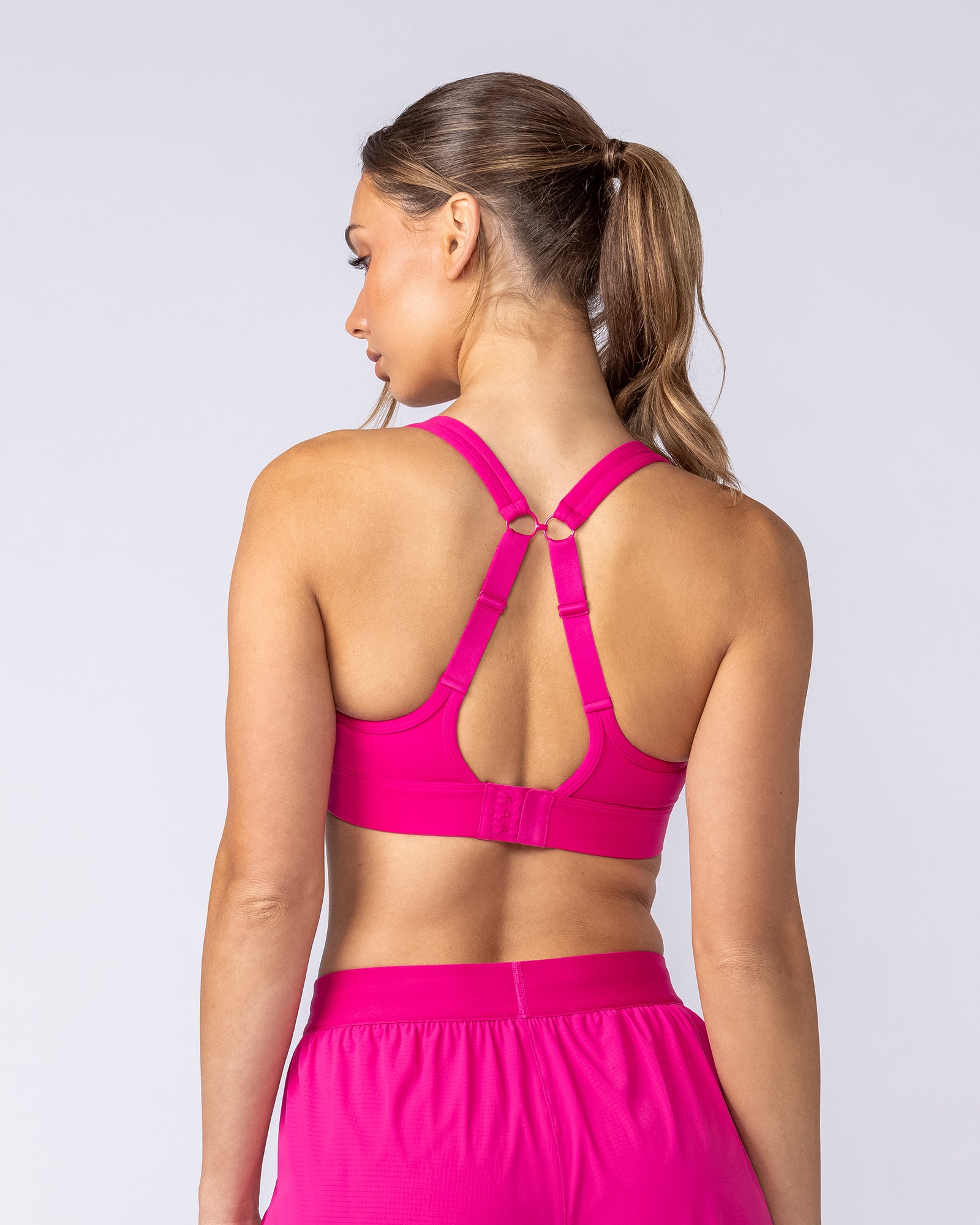 Muscle Nation Sports Bras Everyday Everything Bra - Raspberry