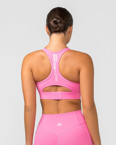 Muscle Nation Sports Bras Faster Bra - Taffy