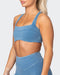 Muscle Nation Sports Bras Finesse Bralette - Washed High Tide