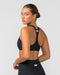 Muscle Nation Sports Bras Flex Rib Bra - Black