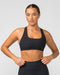 Muscle Nation Sports Bras Flex Rib Bra - Black