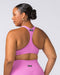 Muscle Nation Sports Bras Flex Rib Bra - Fondant Pink
