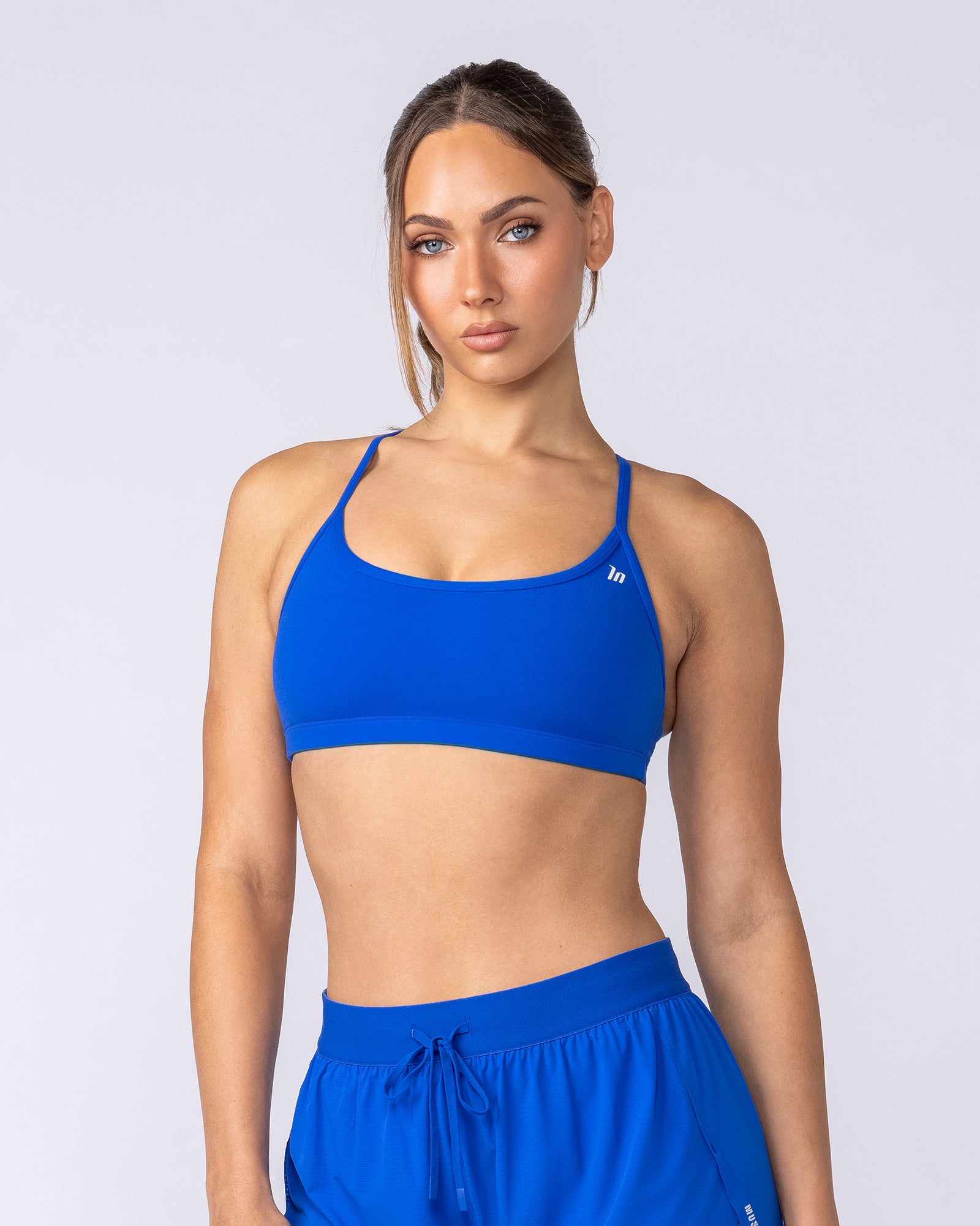 Muscle Nation Sports Bras Foundation Bra - Bondi Blue