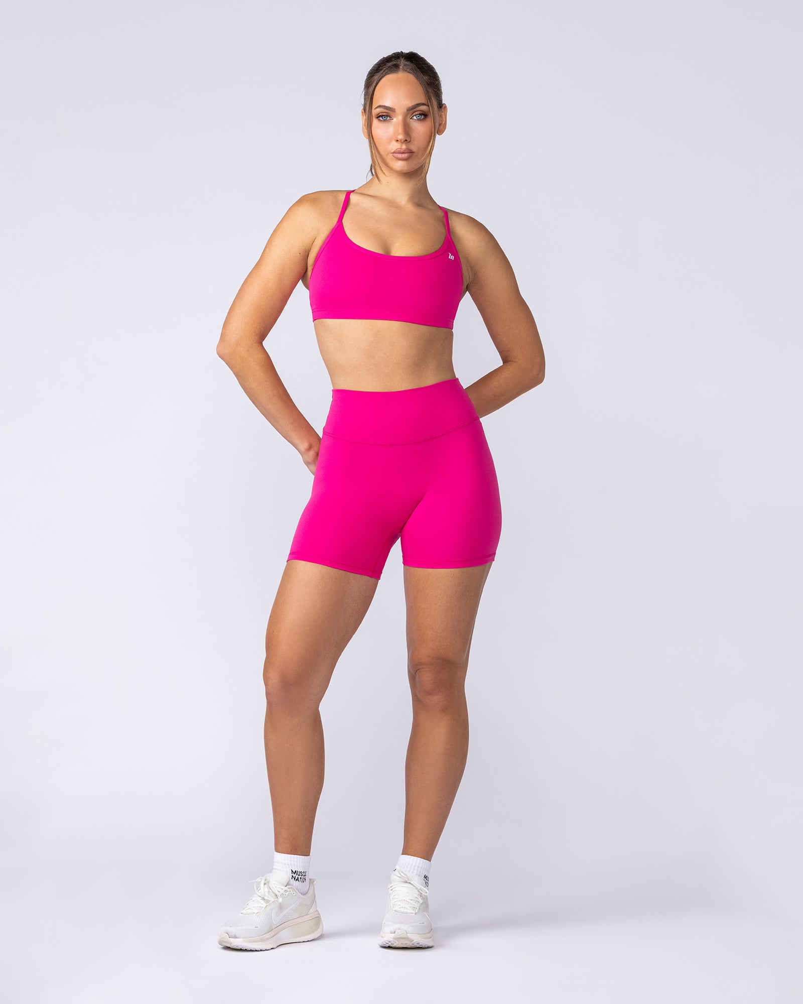 Muscle Nation Sports Bras Foundation Bra - Raspberry