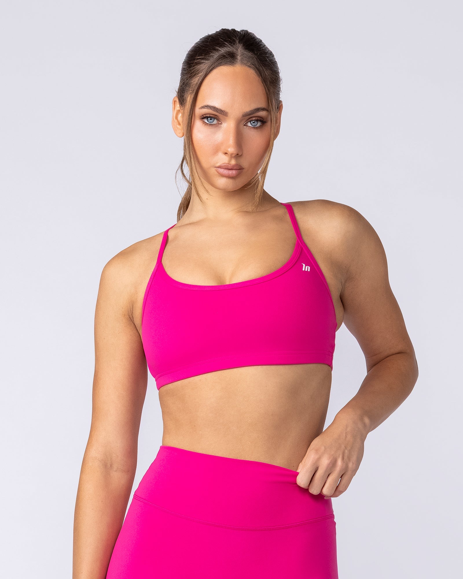 Muscle Nation Sports Bras Foundation Bra - Raspberry