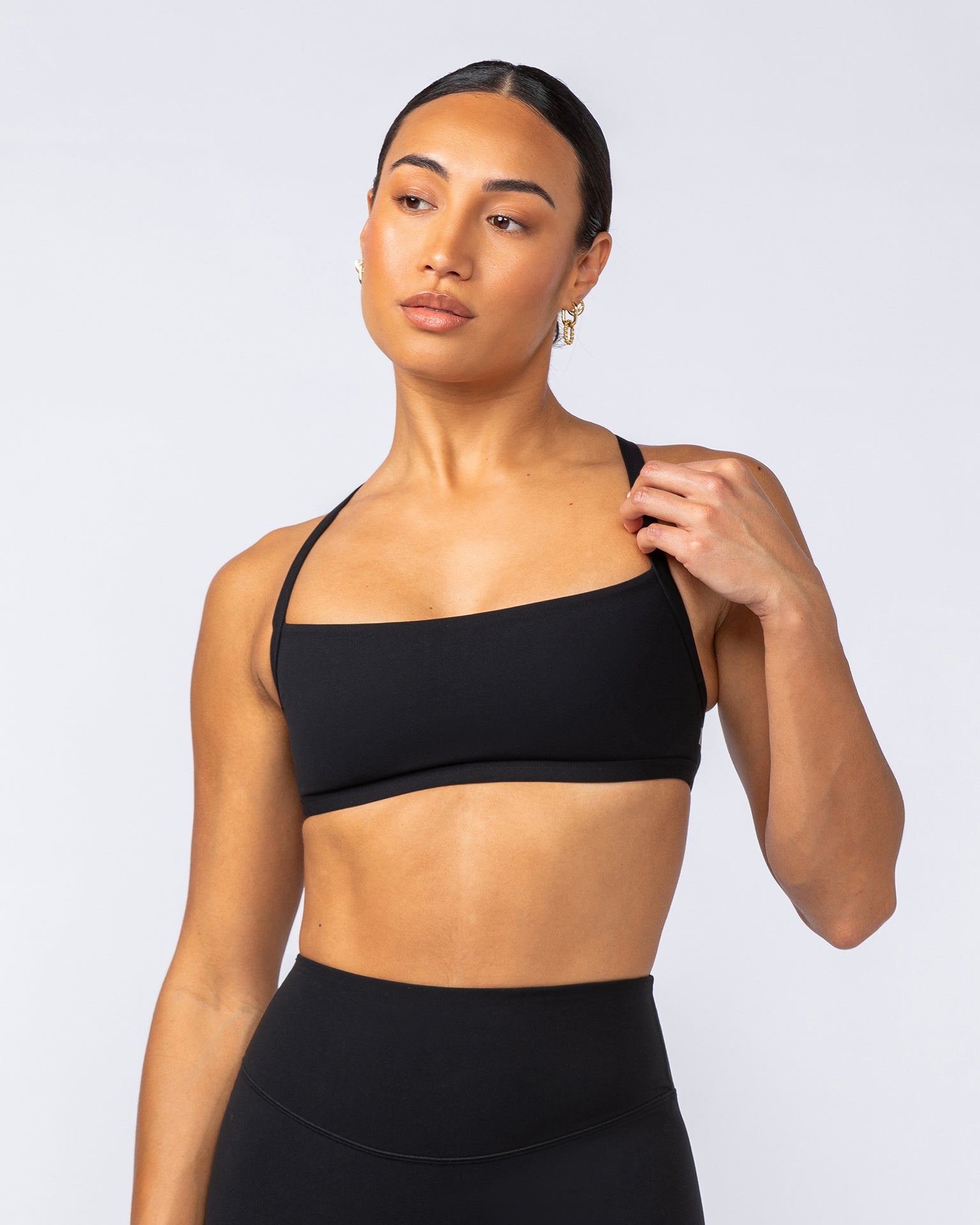 Muscle Nation Sports Bras Freedom Bralette - Black