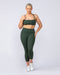 Muscle Nation Sports Bras Freedom Bralette - Dark Olive