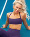Muscle Nation Sports Bras Freedom Bralette - Dark Purple