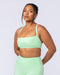 Muscle Nation Sports Bras Freedom Bralette - Lime Splice