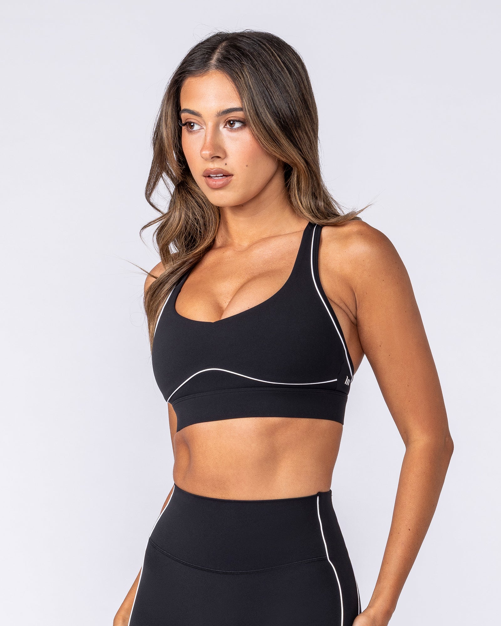Muscle Nation Sports Bras Full Force Bra - Black