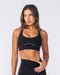 Muscle Nation Sports Bras Full Force Bra - Black