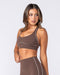 Muscle Nation Sports Bras Full Force Bra - Chestnut