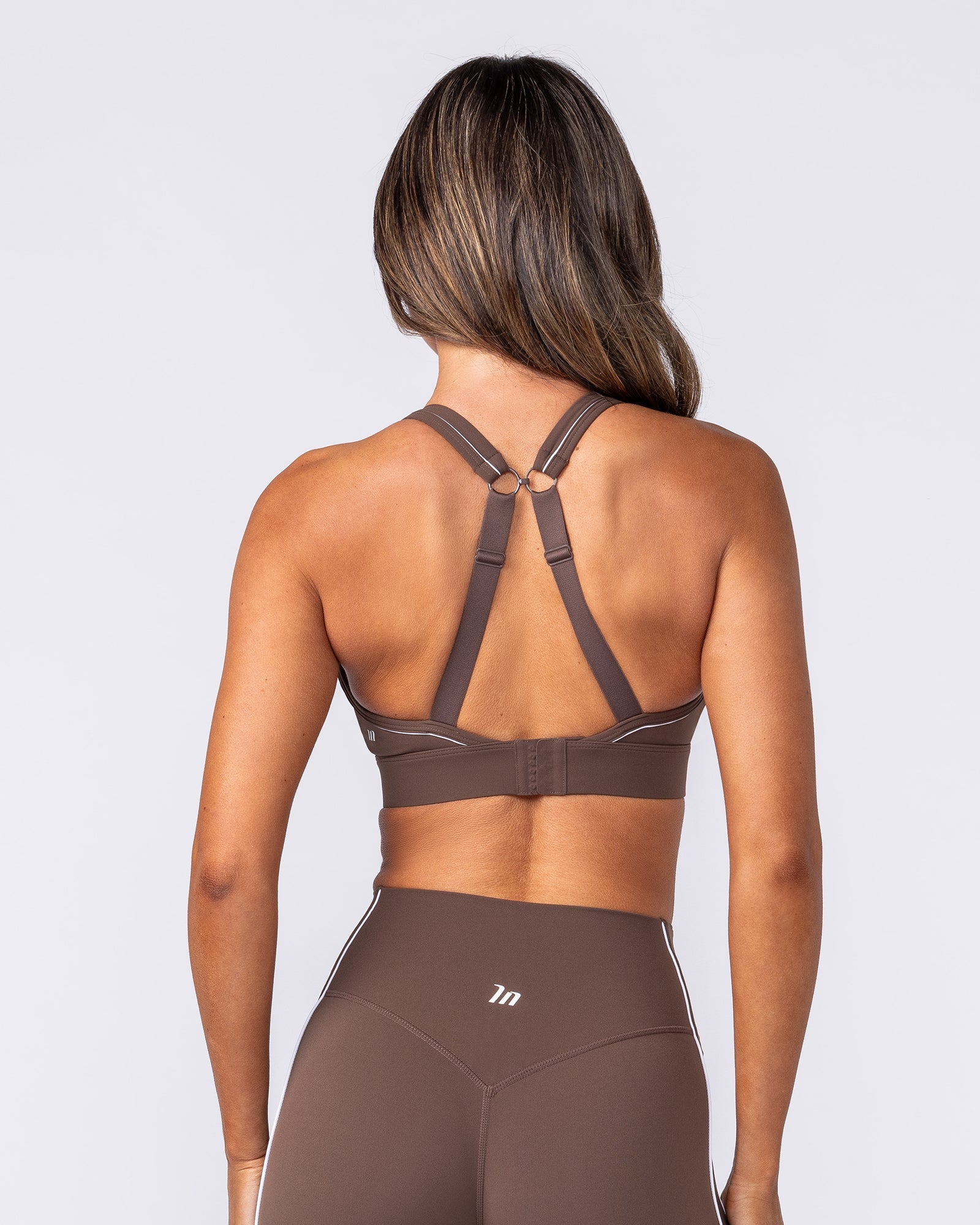 Muscle Nation Sports Bras Full Force Bra - Chestnut