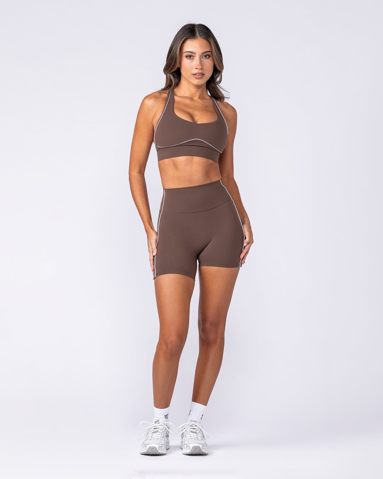 Muscle Nation Sports Bras Full Force Bra - Chestnut
