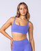 Muscle Nation Sports Bras Fundamental Aura Bra - Blueberry