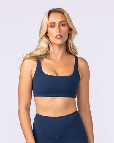 Muscle Nation Sports Bras Fundamental Aura Bra - Navy