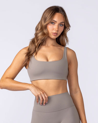 Muscle Nation Sports Bras Fundamental Aura Bra - Oat