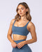 Muscle Nation Sports Bras Fundamental Aura Bra - Sapphire