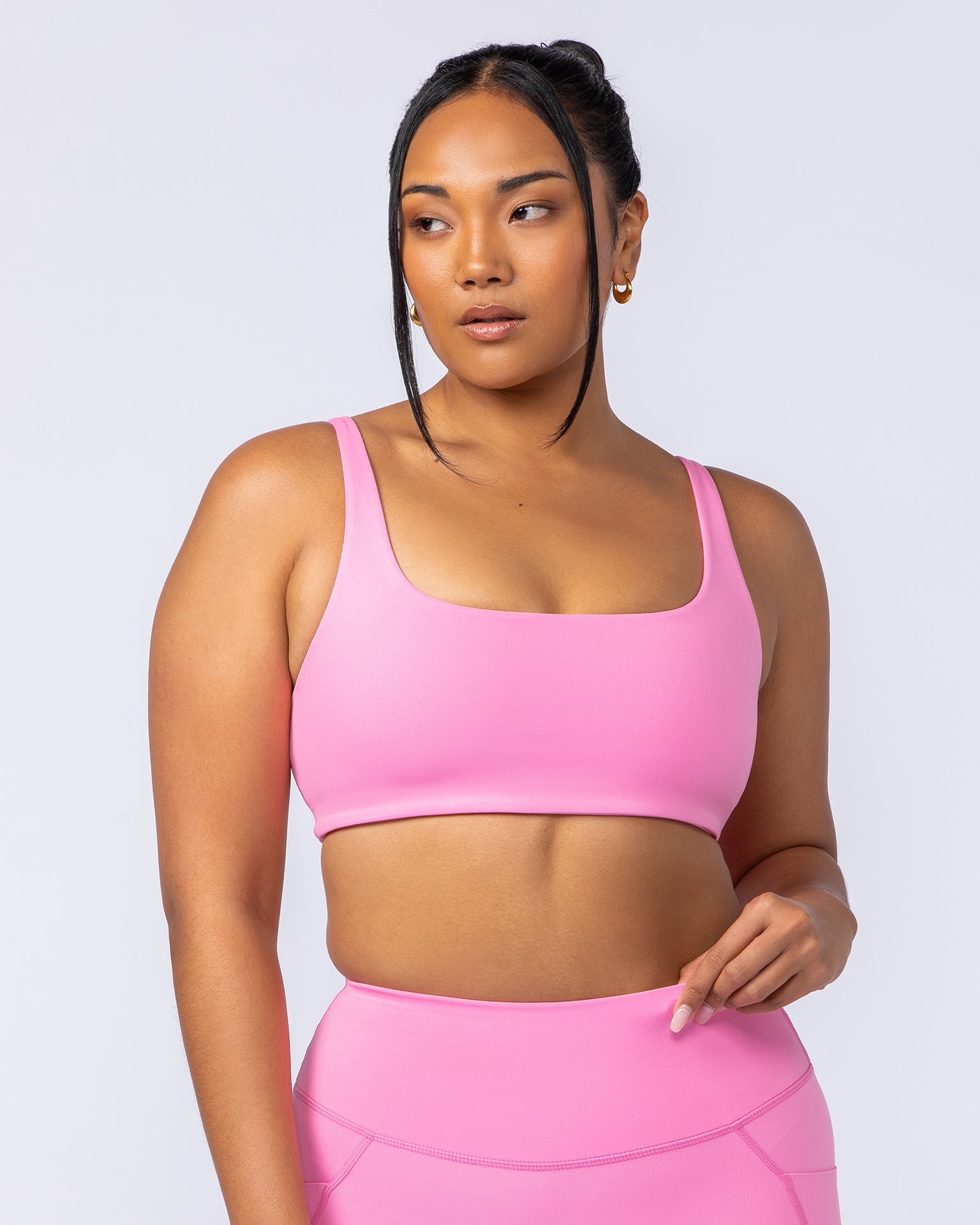 Muscle Nation Sports Bras Fundamental Bra - Hollywood Pink
