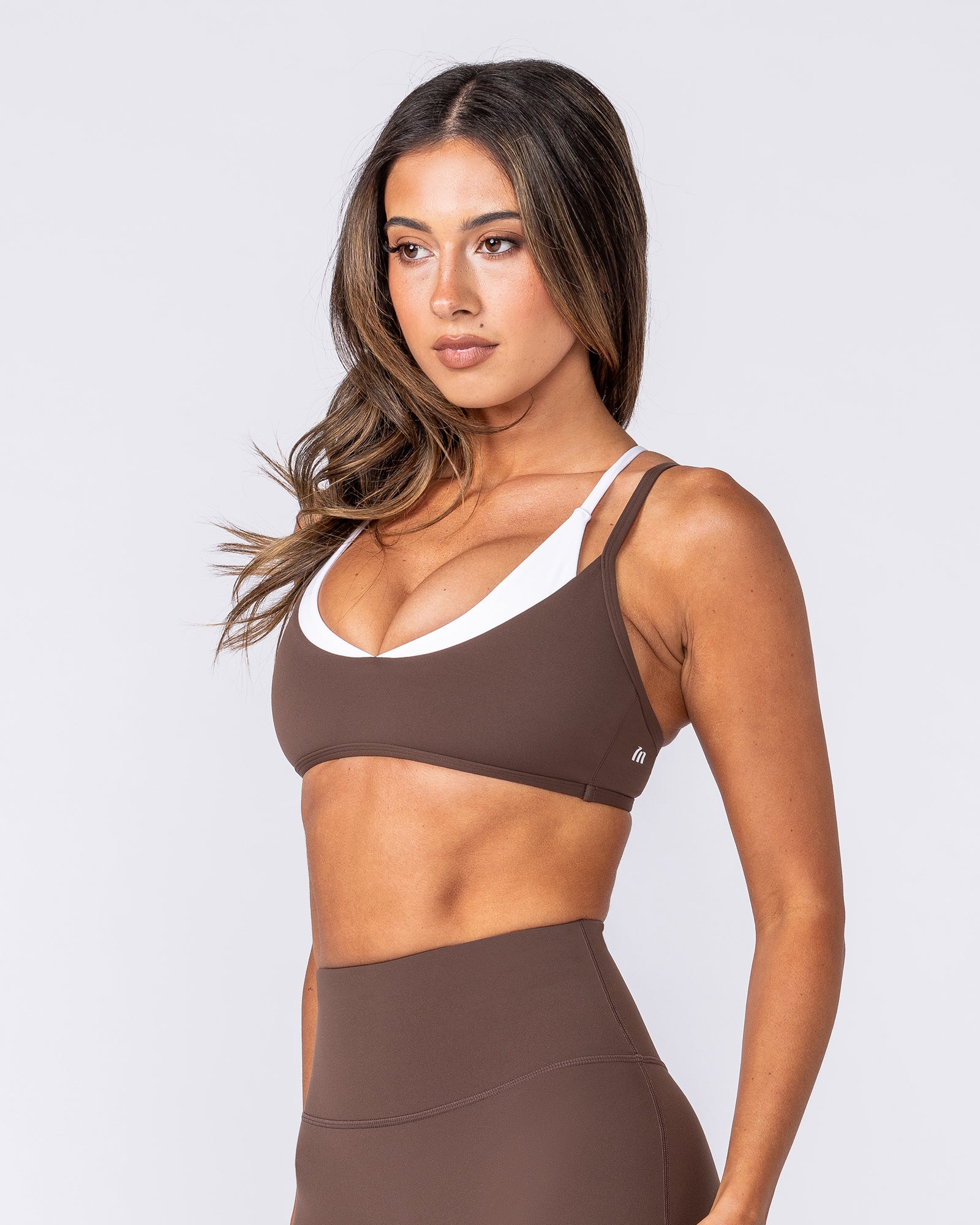 Muscle Nation Sports Bras Heartbreaker Bra - Chestnut