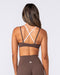 Muscle Nation Sports Bras Heartbreaker Bra - Chestnut