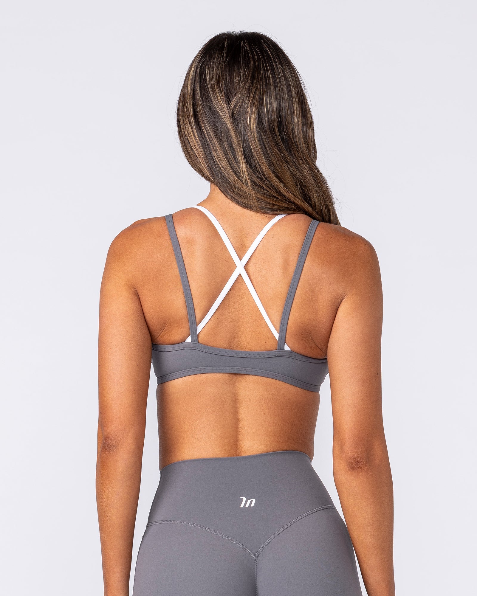 Muscle Nation Sports Bras Heartbreaker Bra - Shadow Grey
