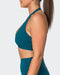 Muscle Nation Sports Bras Hype Halter Bralette - Dark Marine