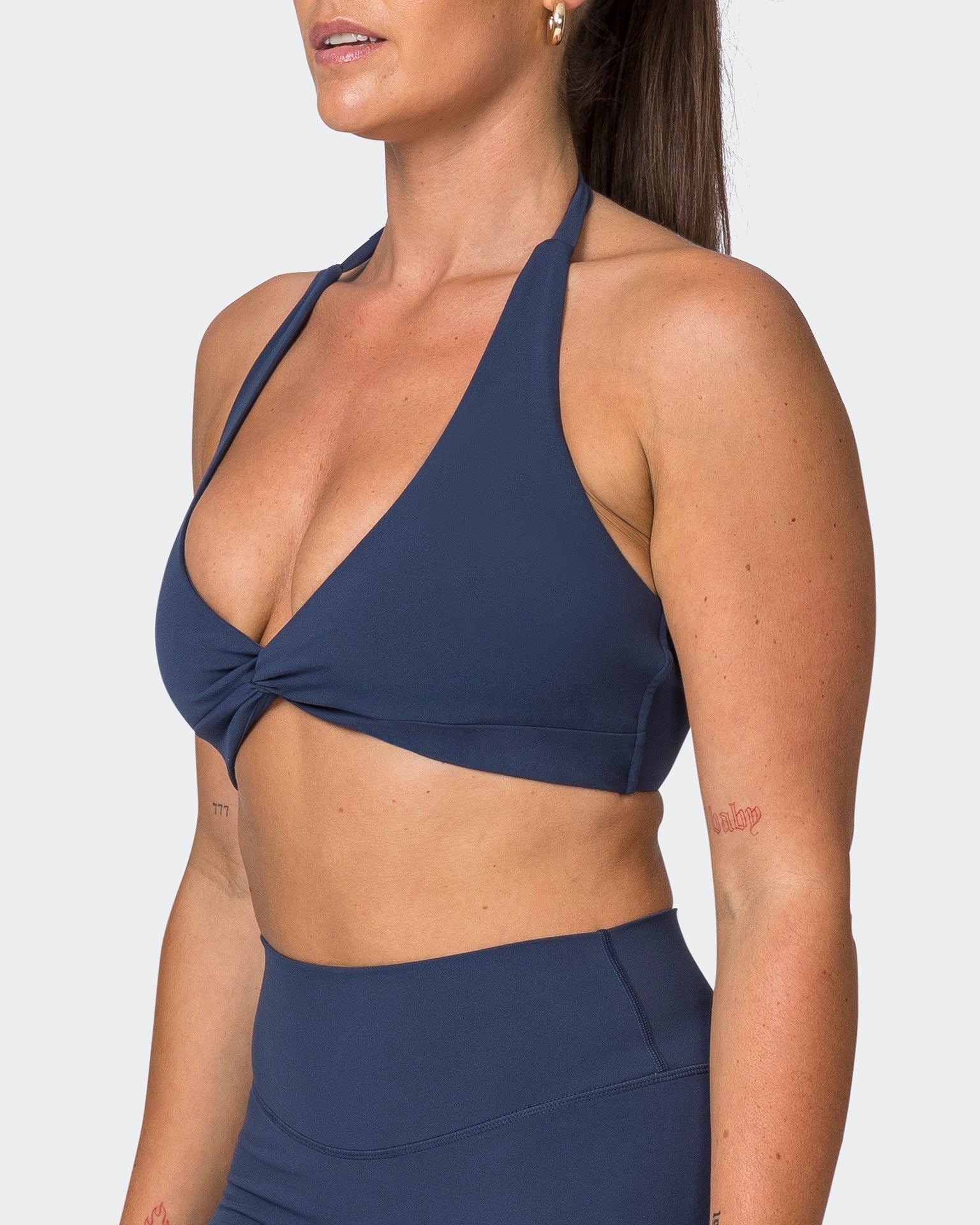 Muscle Nation Sports Bras Hype Halter Bralette - Spellbound