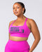 Muscle Nation Sports Bras Ignite Bra - Hyper Fuchsia
