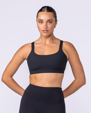 Muscle Nation Sports Bras Impulse Bra - Black