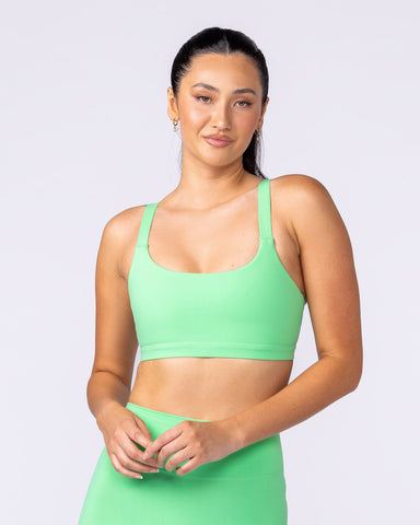 Muscle Nation Sports Bras Impulse Bra - Neon Apple