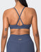 Muscle Nation Sports Bras Levitate Vintage Rib Bralette - Washed Spellbound
