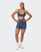Muscle Nation Sports Bras Levitate Vintage Rib Bralette - Washed Spellbound
