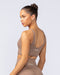 Muscle Nation Sports Bras Limitless Longline Bra - Cinnamon