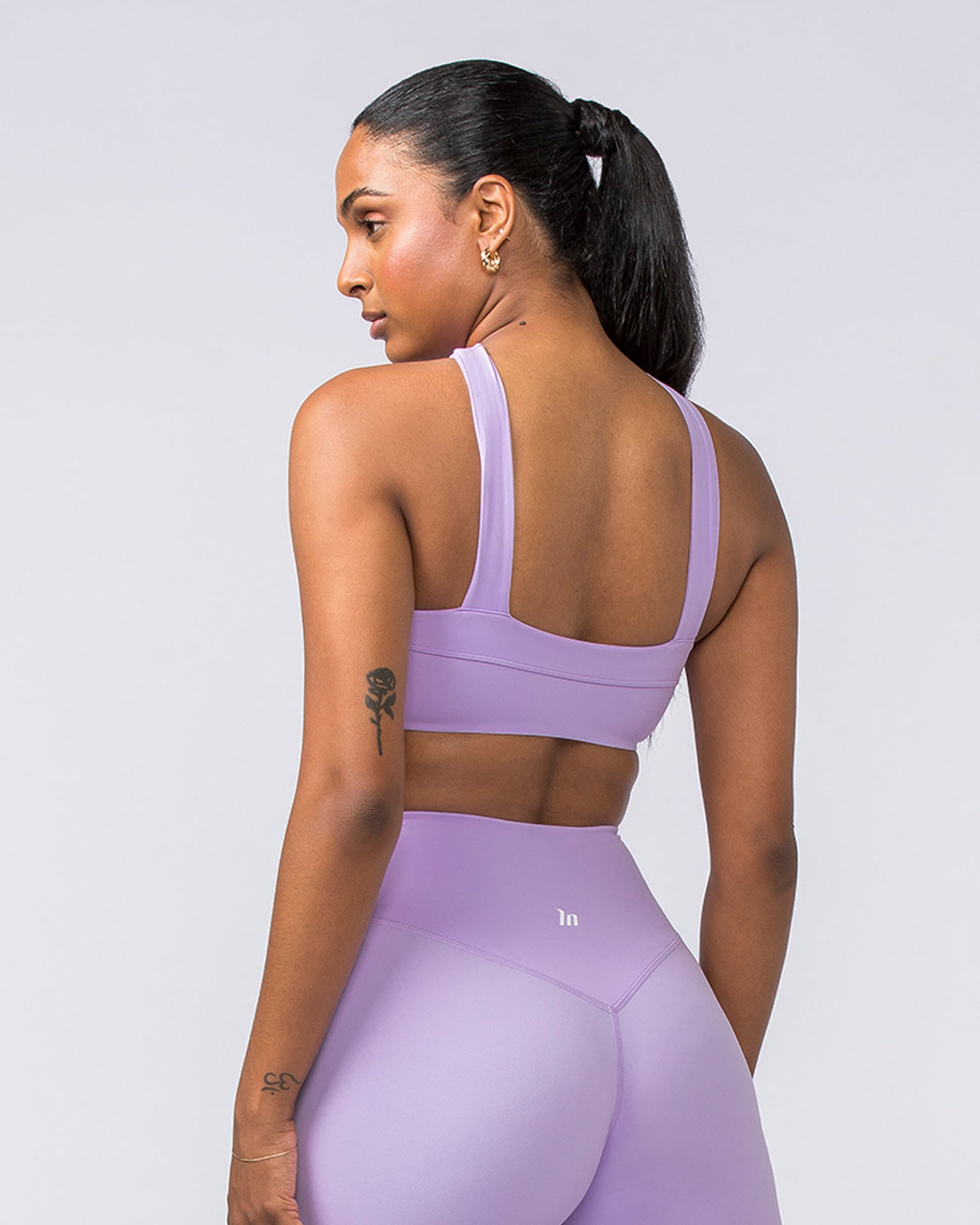 Muscle Nation Sports Bras Luxe Bralette - Bliss Purple
